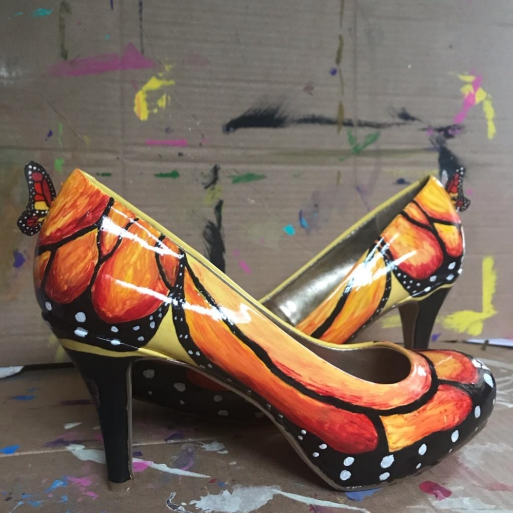 Custom Hand Painted Shoes